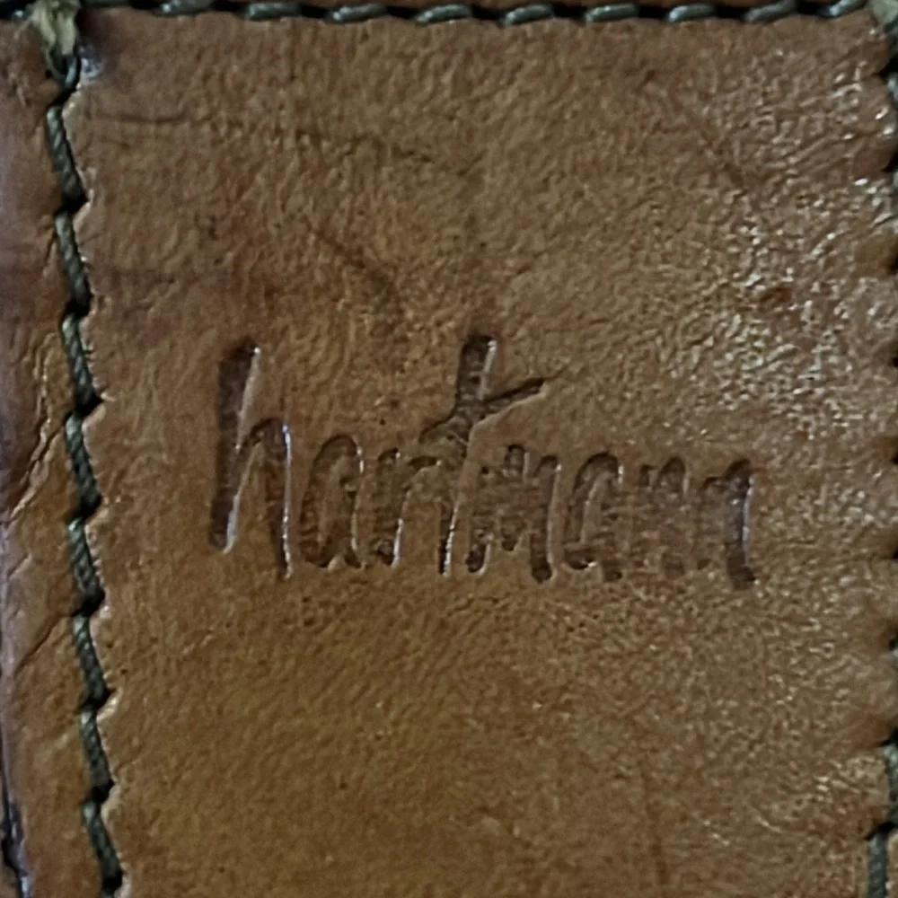 Vintage Hartmann leather briefcase